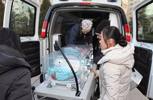 灵台县妇婴监护型护送